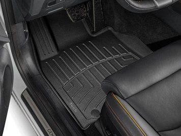 Килими автомобільні 3D Лайнери High Performance передні Genesis GV70 2026 + чорний WeatherTech 4419531IM 4419531IM фото