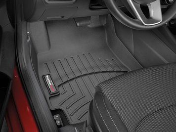 Килими автомобільні 3D Лайнери передні Kia Forte 2019 - 2025 чорний WeatherTech 4414861 4414861 фото