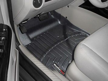 Килими автомобільні 3D Лайнери передні Ford Escape 2009 - 2010 чорний WeatherTech 443031 443031 фото