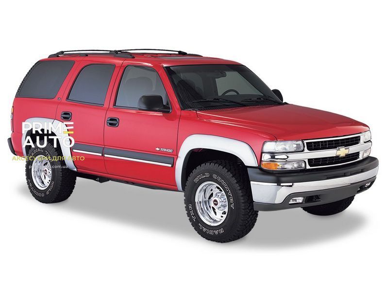 Расширители арок комплект 4 шт Chevrolet Tahoe 2000-2006 Extend A-style черный Bushwacker 40911-02 40911-02 фото