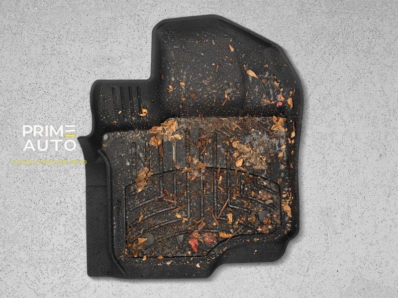 Коврики автомобильные 3D Лайнеры High Performance передние Genesis GV70 2026 + черный WeatherTech 4419531IM 4419531IM фото